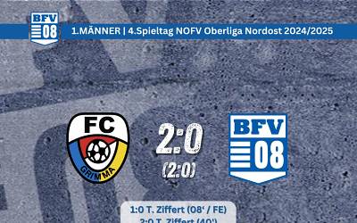 4.Spieltag NOFV Oberliga - Süd 24/25